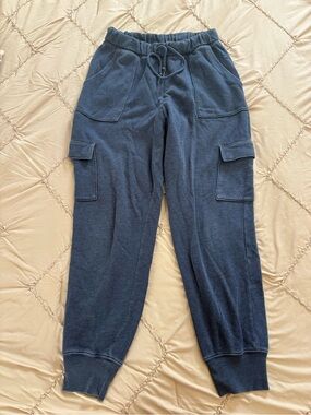PINK Victoria's Secret Navy Cargo Jogger Pants